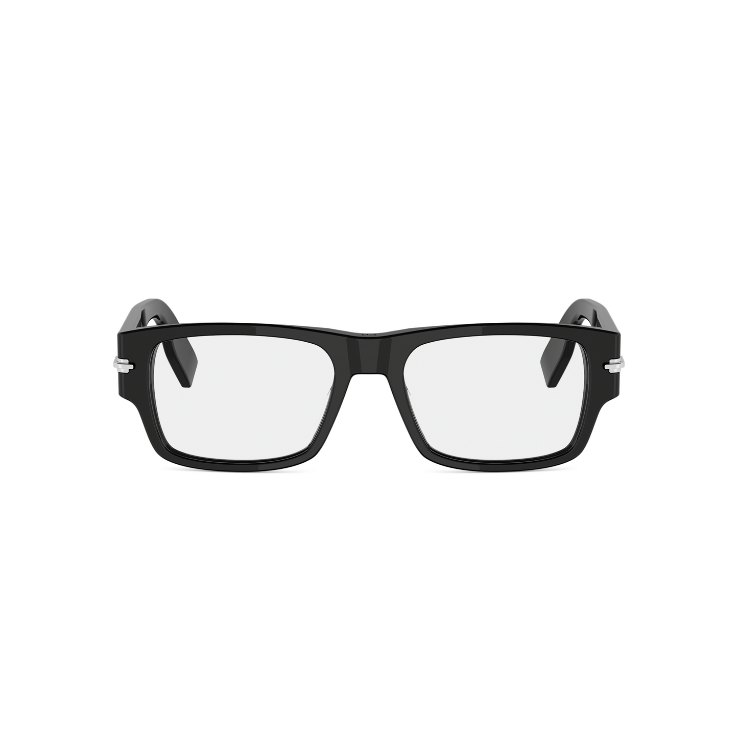 Black Rectangular Acetate Eyeglasses
