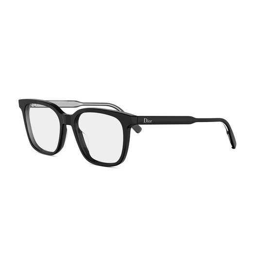 Black Square Acetate Eyeglasses