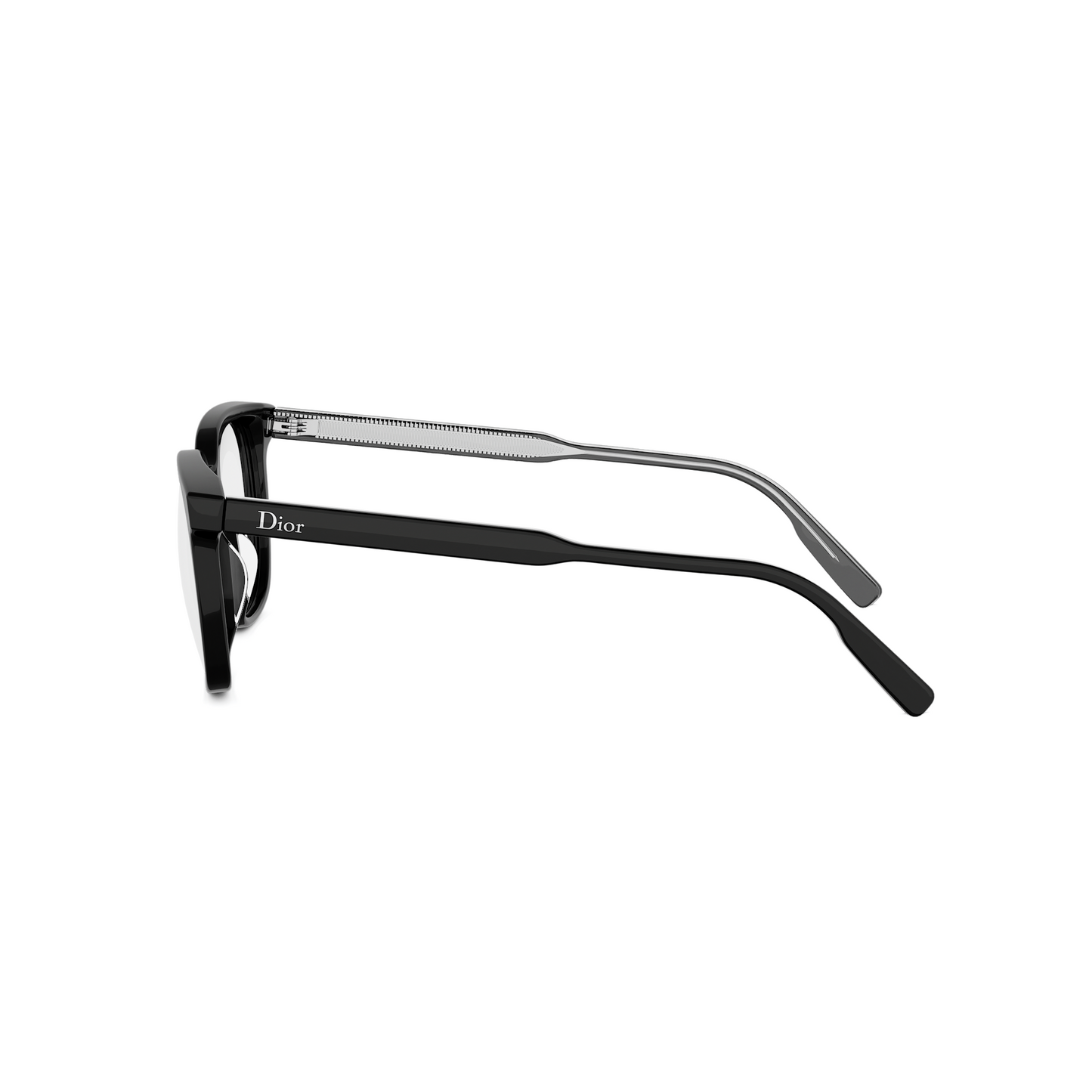 Black Square Acetate Eyeglasses