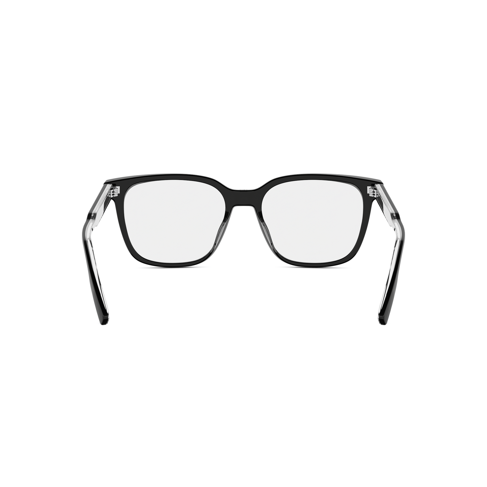Black Square Acetate Eyeglasses