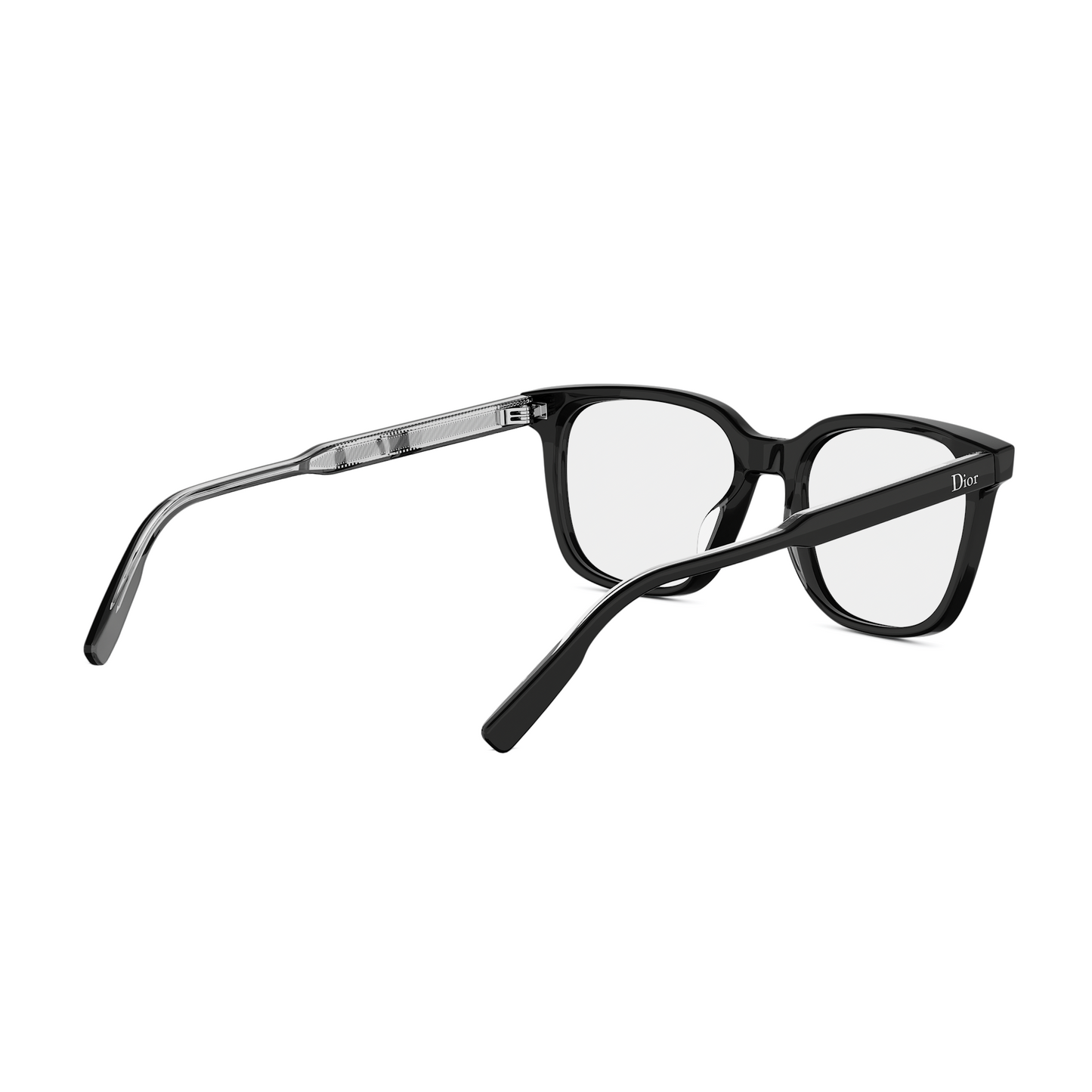 Black Square Acetate Eyeglasses