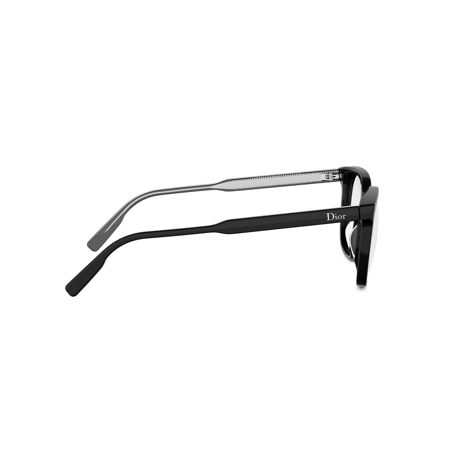 Black Square Acetate Eyeglasses