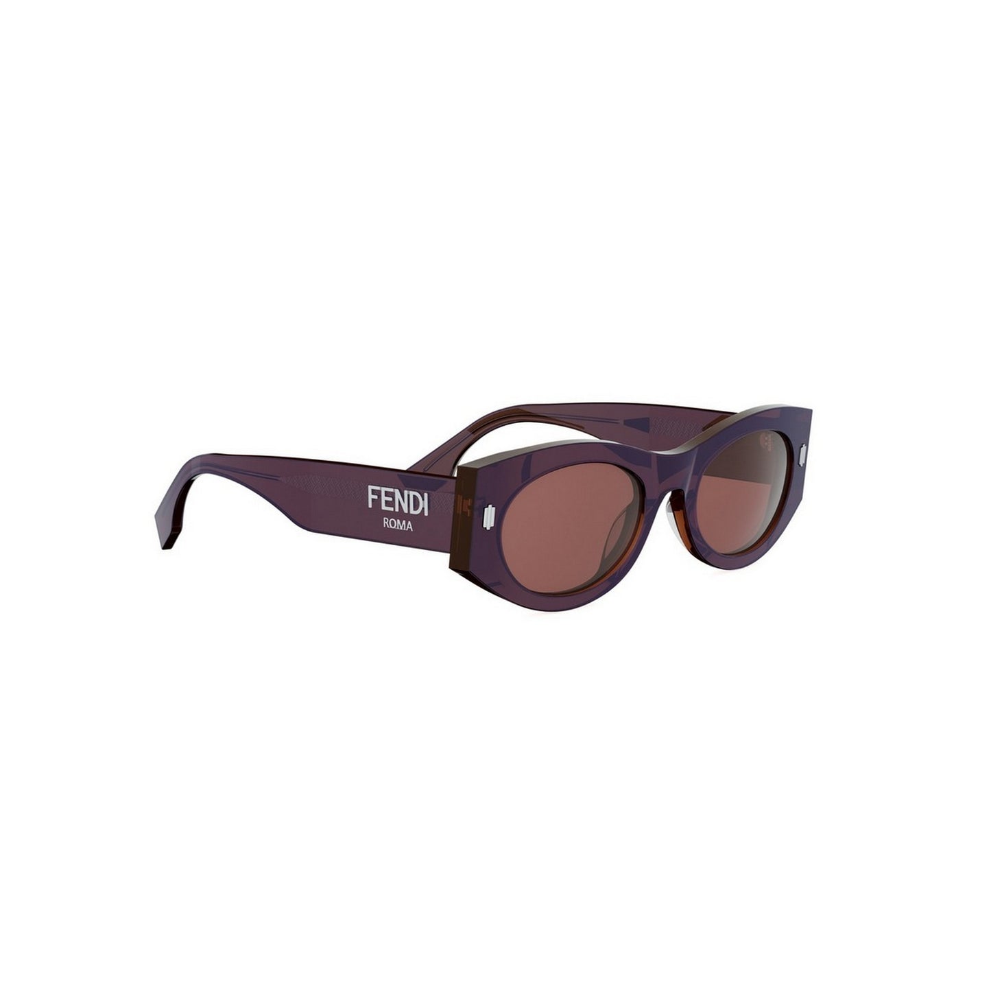 Oval Acetate Sunglasses