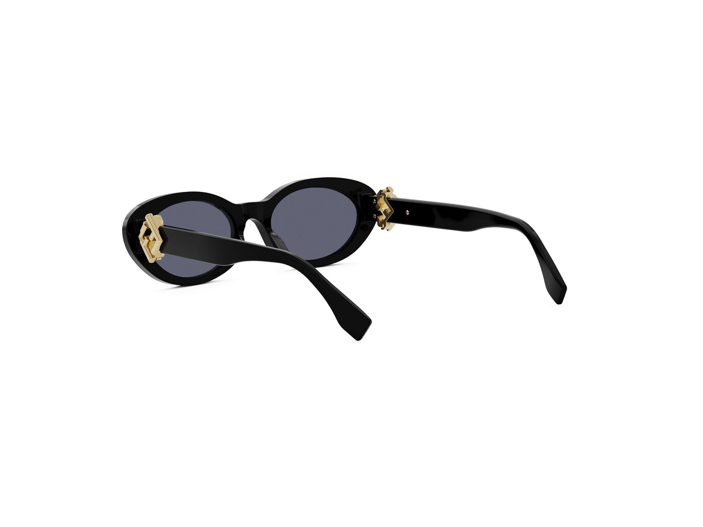 Black Oval Sunglasses