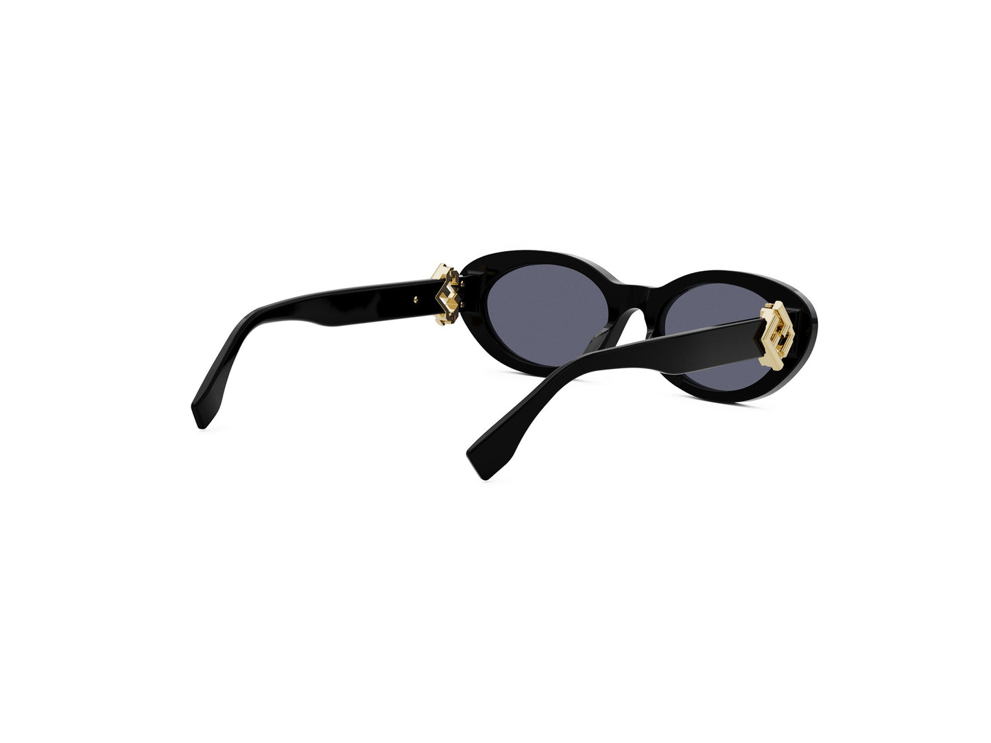 Black Oval Sunglasses