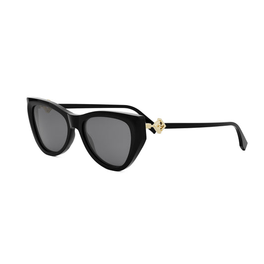 Black Cat-Eye Sunglasses