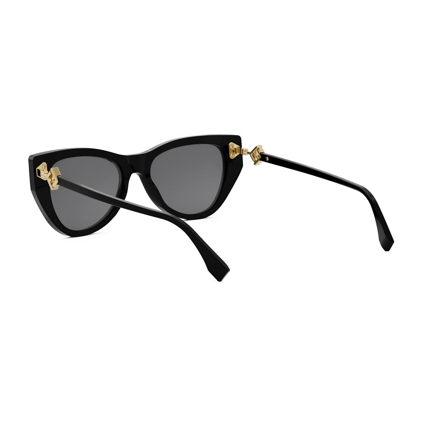 Black Cat-Eye Sunglasses
