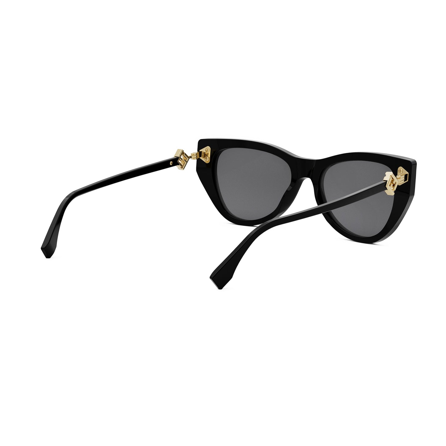 Black Cat-Eye Sunglasses