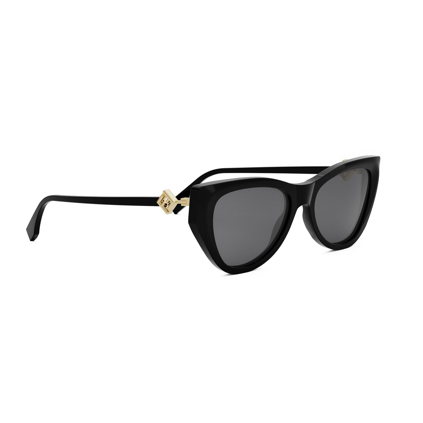 Black Cat-Eye Sunglasses