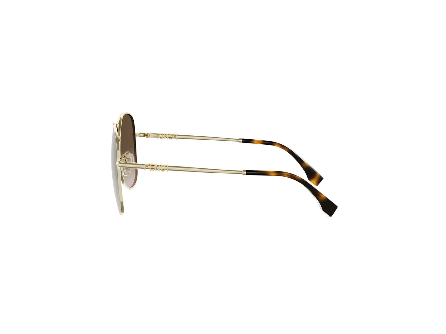 Gold Aviator Sunglasses