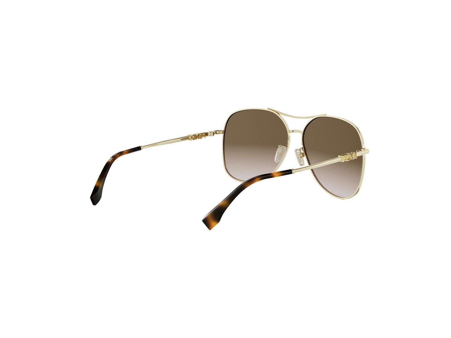 Gold Aviator Sunglasses