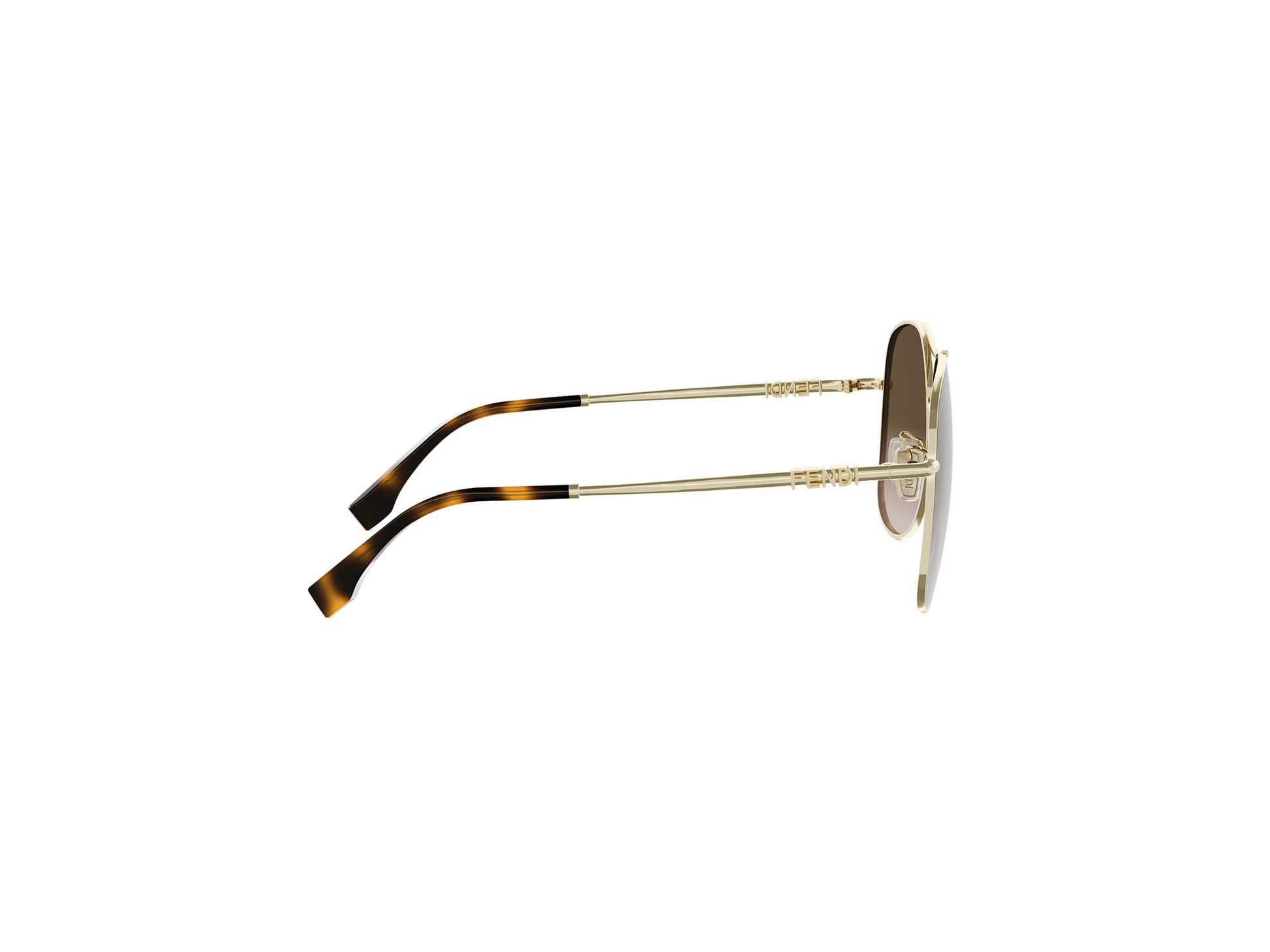 Gold Aviator Sunglasses