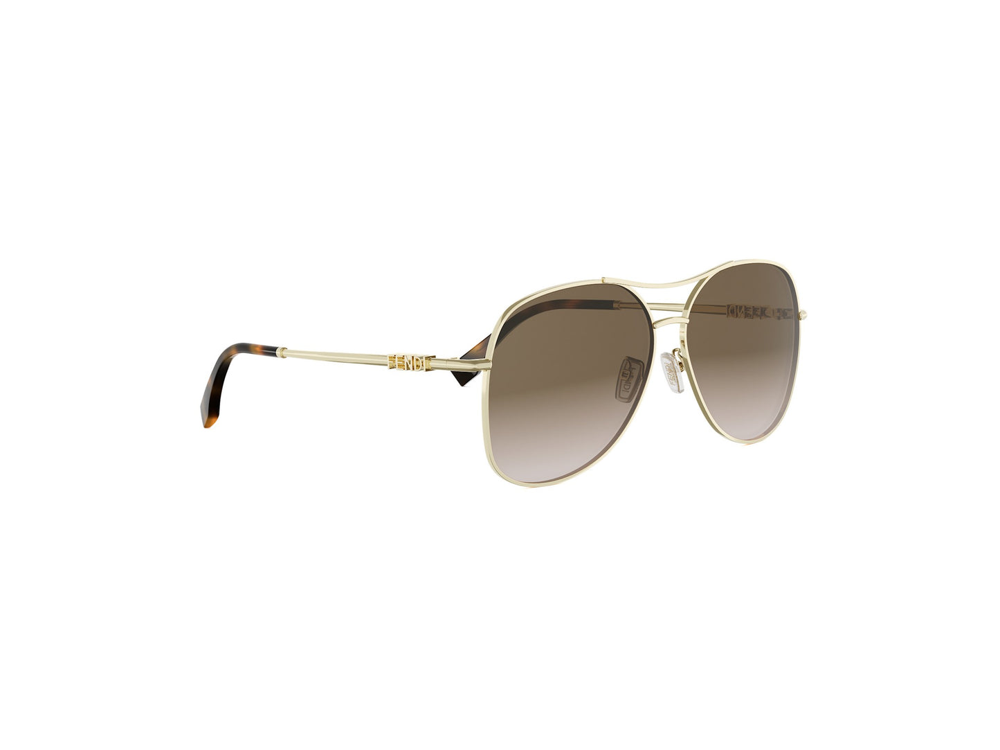 Gold Aviator Sunglasses