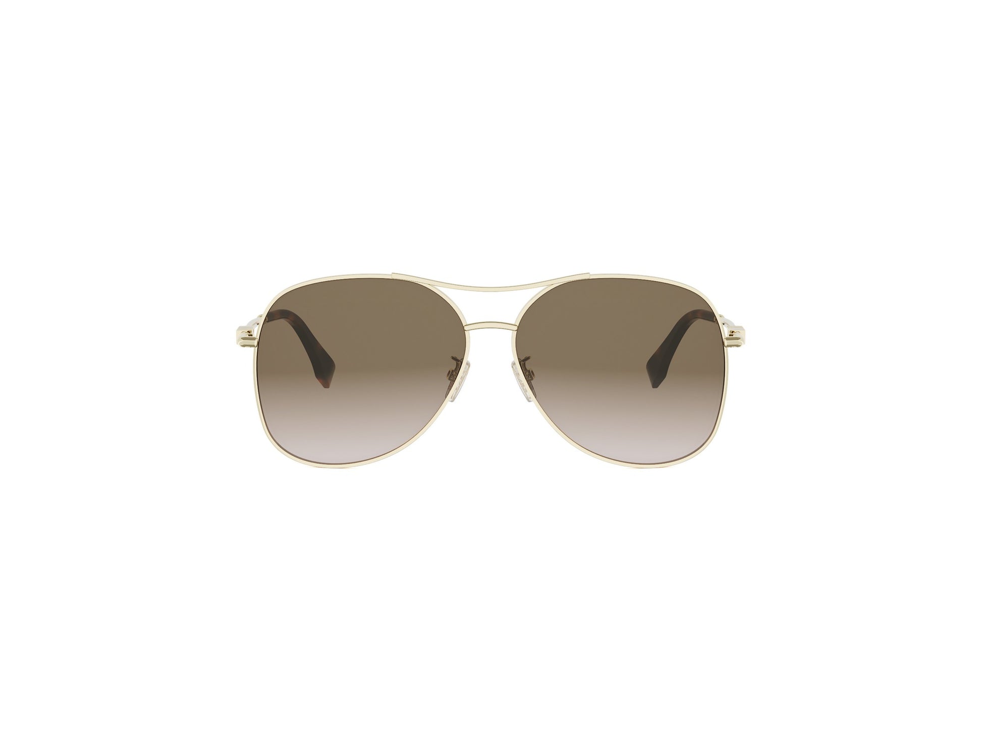 Gold Aviator Sunglasses