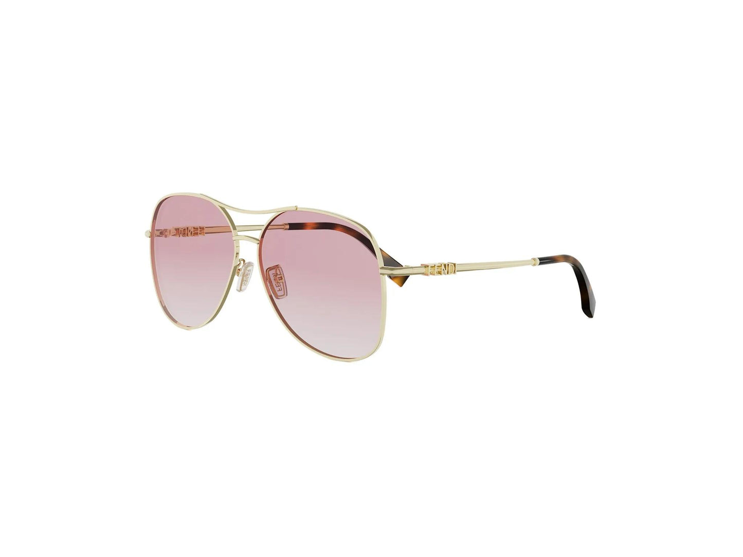 Gold Aviator Sunglasses