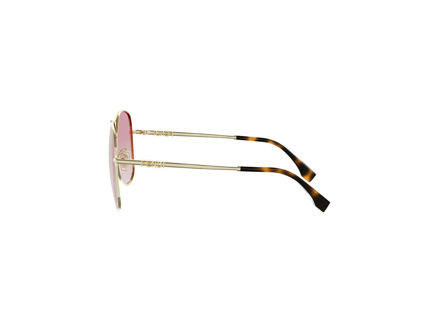 Gold Aviator Sunglasses