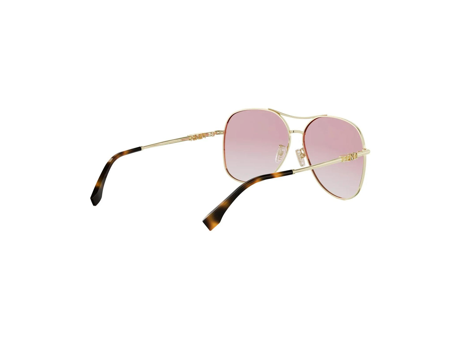 Gold Aviator Sunglasses