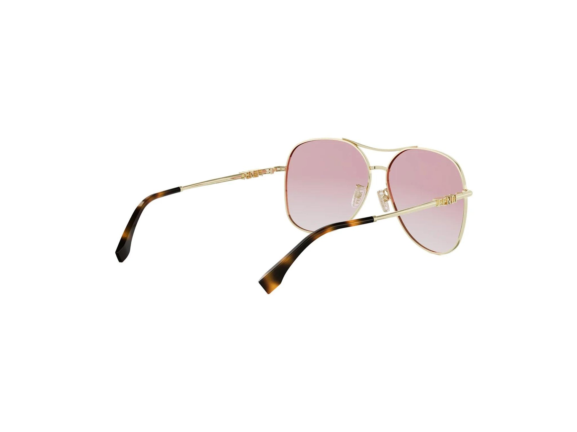 Gold Aviator Sunglasses