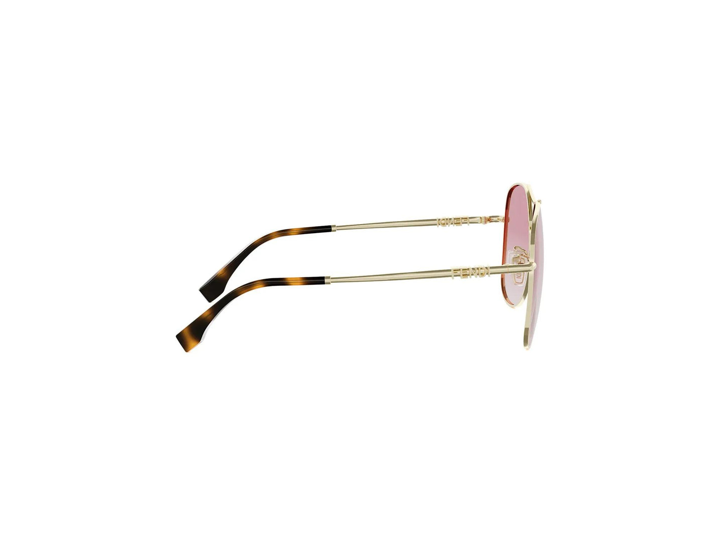 Gold Aviator Sunglasses
