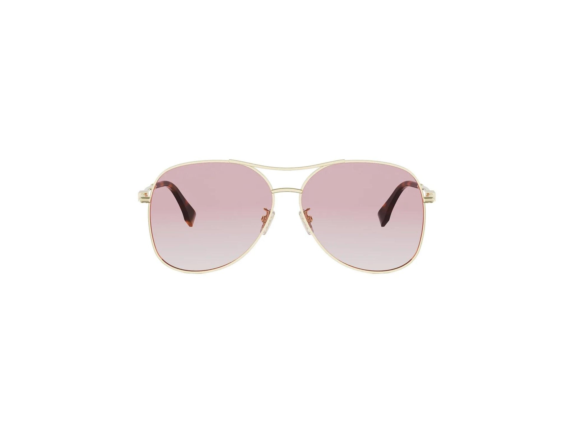 Gold Aviator Sunglasses