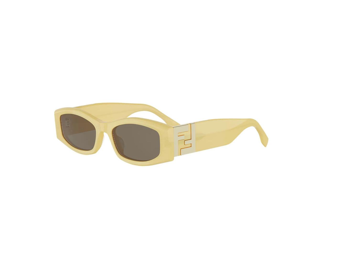 Rectangular Acetate Sunglasses