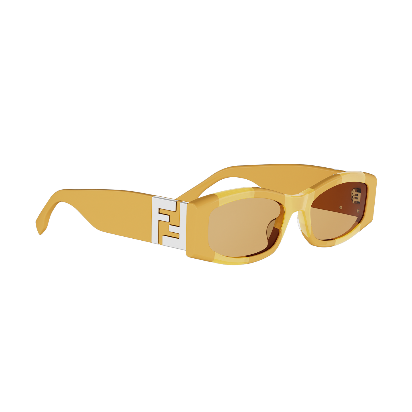 Rectangular Acetate Sunglasses