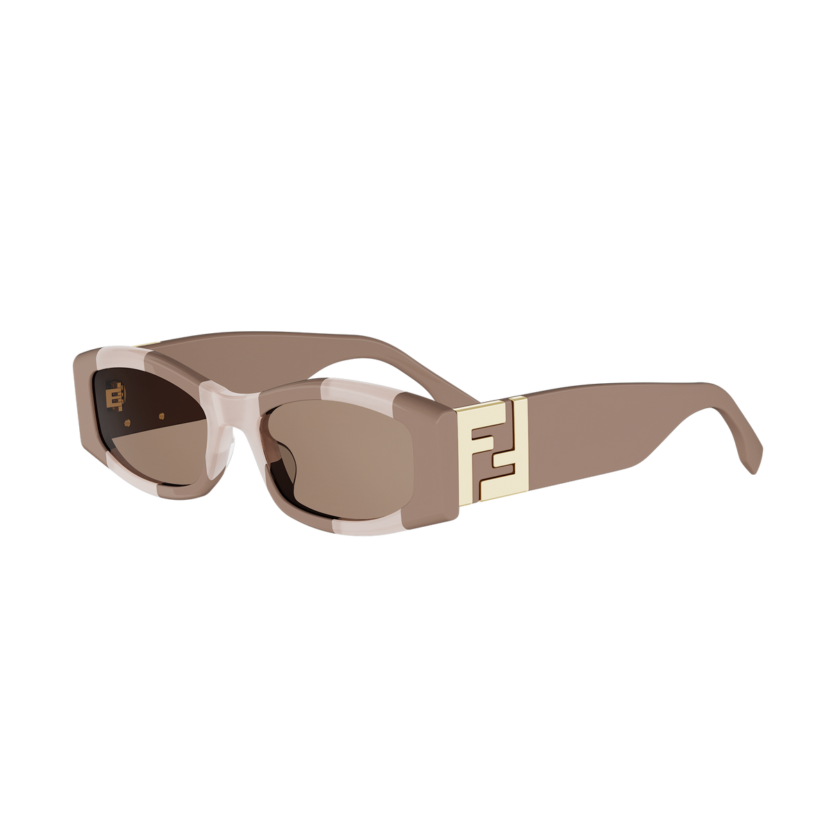 Rectangular Acetate Sunglasses