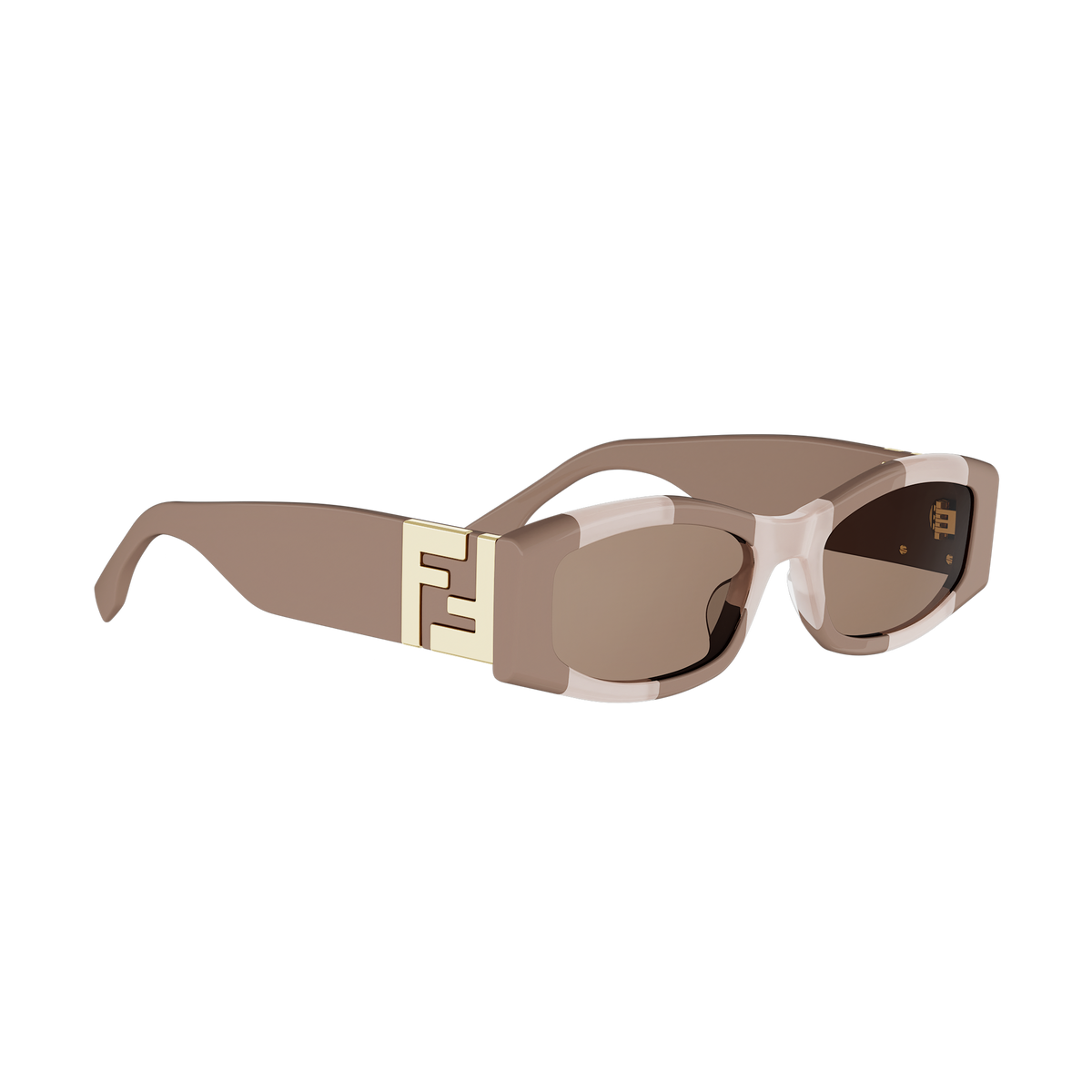 Rectangular Acetate Sunglasses