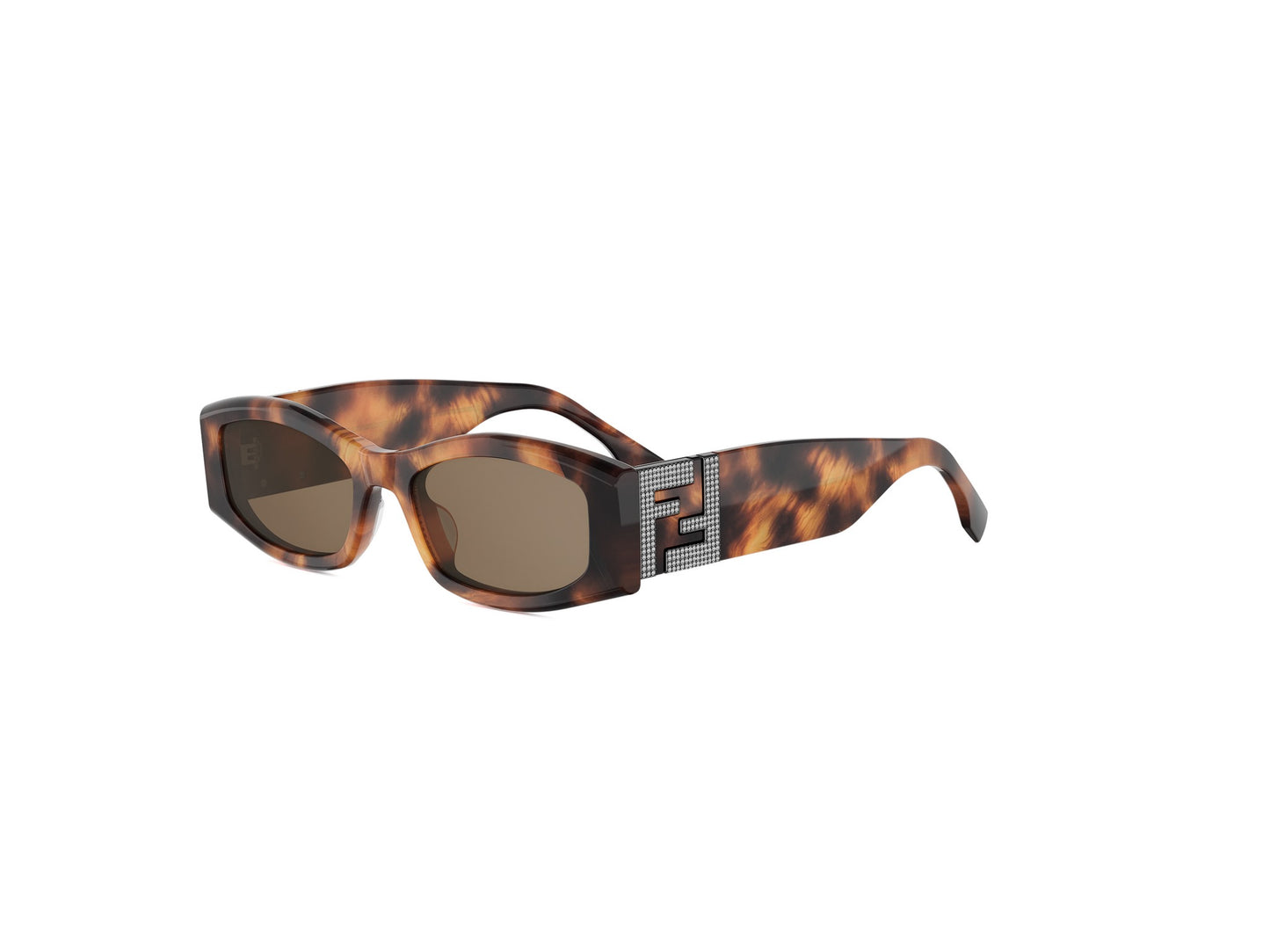 Rectangular Acetate Sunglasses