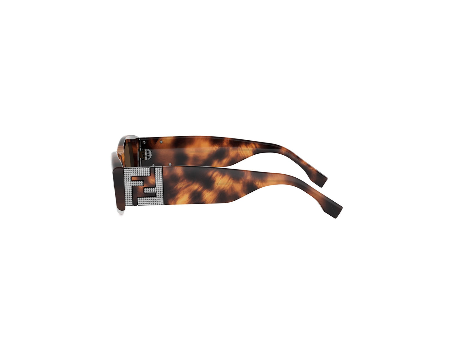 Rectangular Acetate Sunglasses