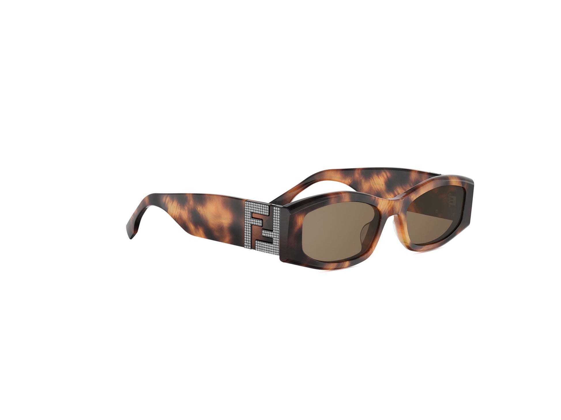 Rectangular Acetate Sunglasses