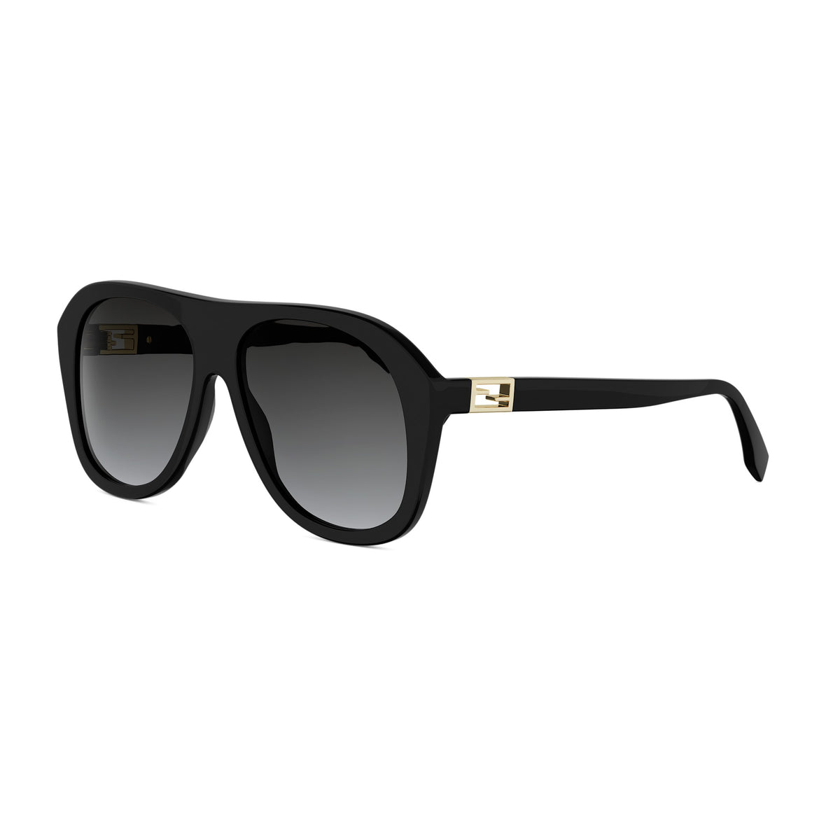 Havana Pilot Acetate Sunglasses