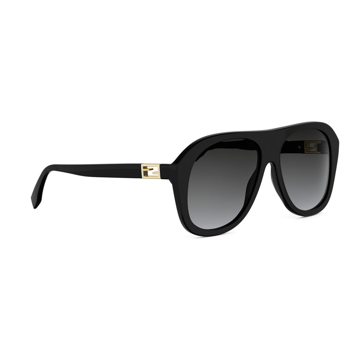 Havana Pilot Acetate Sunglasses