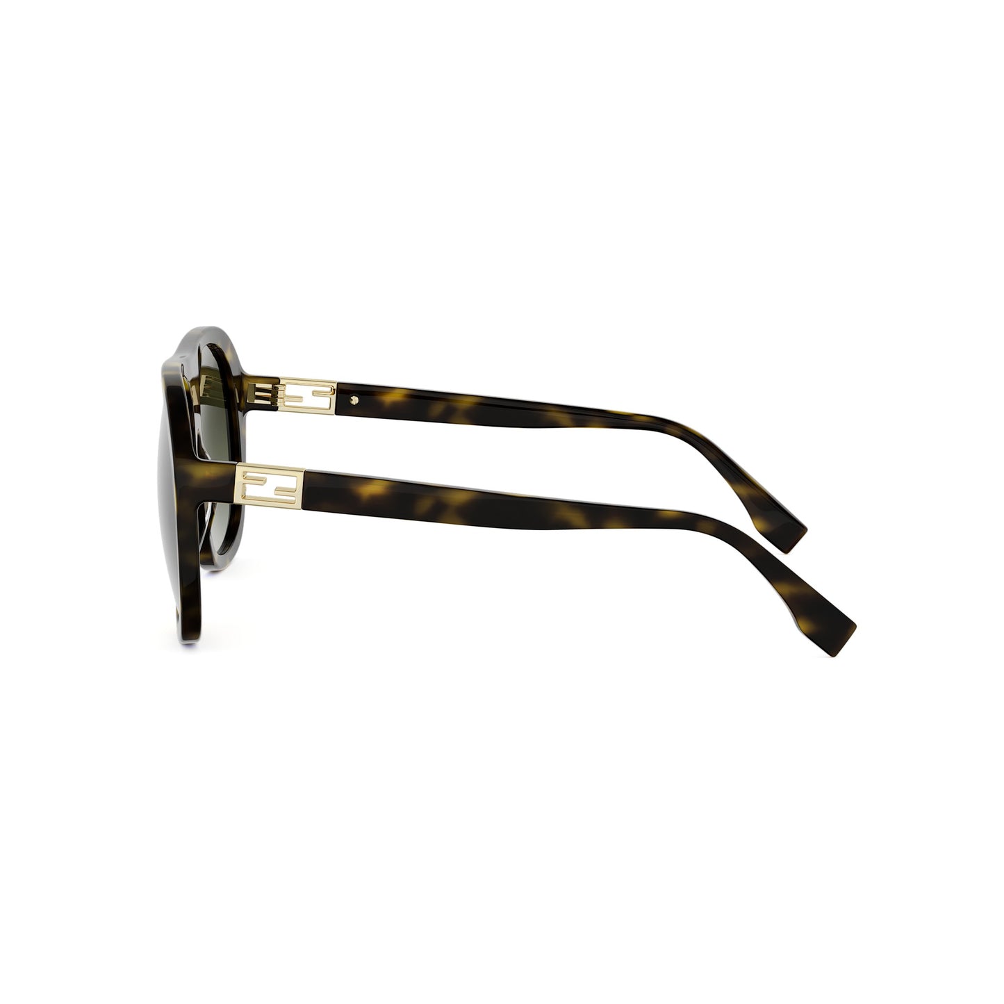 Havana Pilot Acetate Sunglasses