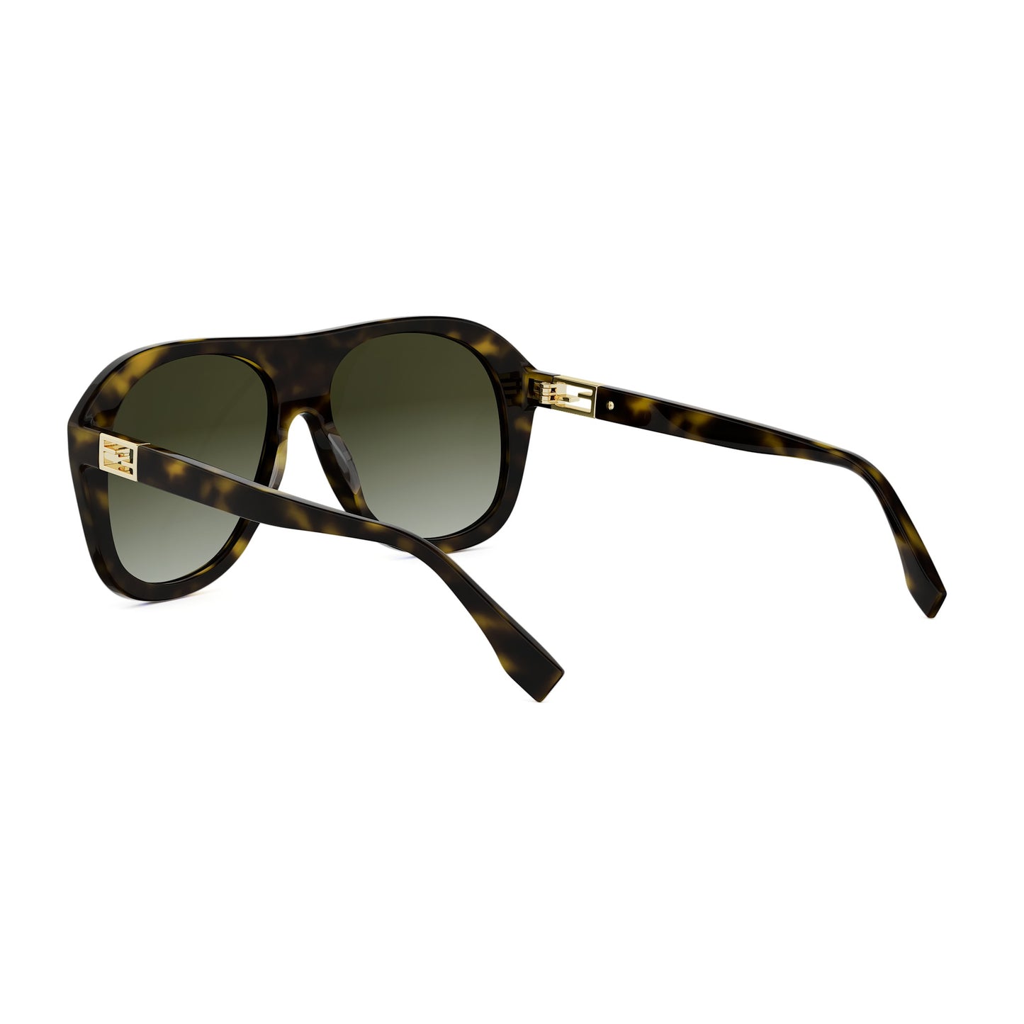 Havana Pilot Acetate Sunglasses