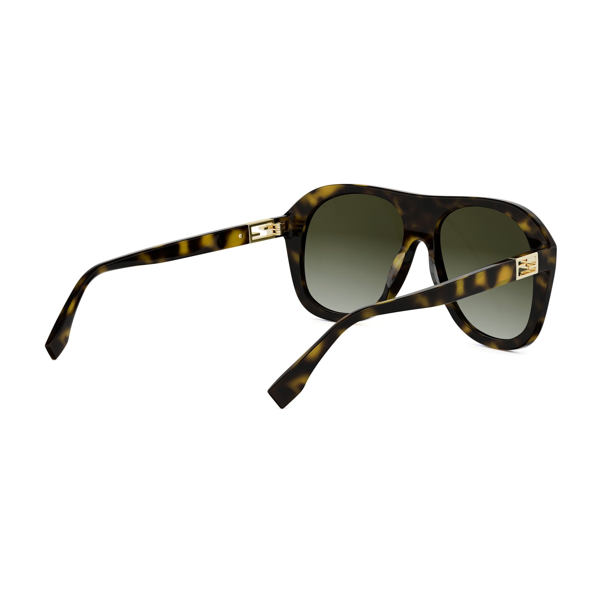 Havana Pilot Acetate Sunglasses