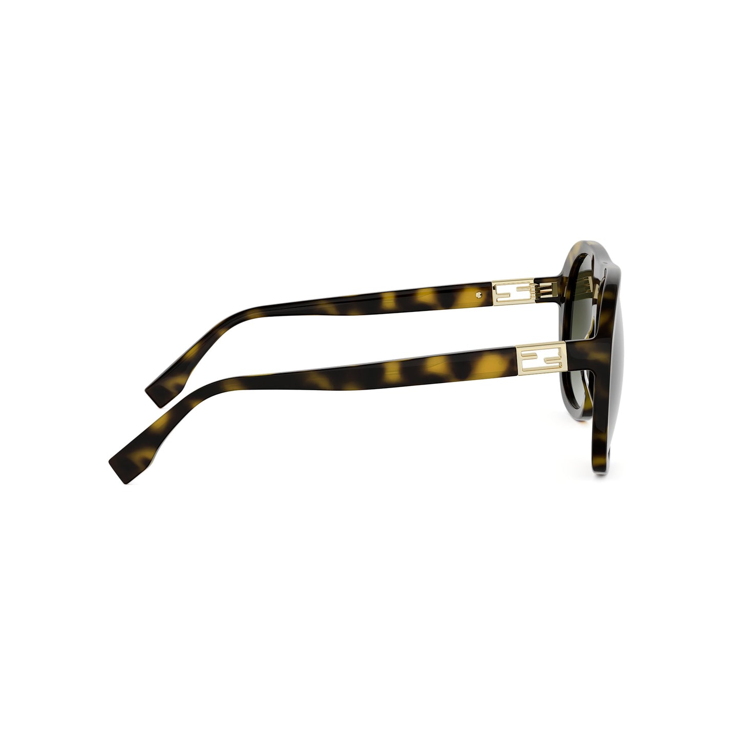Havana Pilot Acetate Sunglasses
