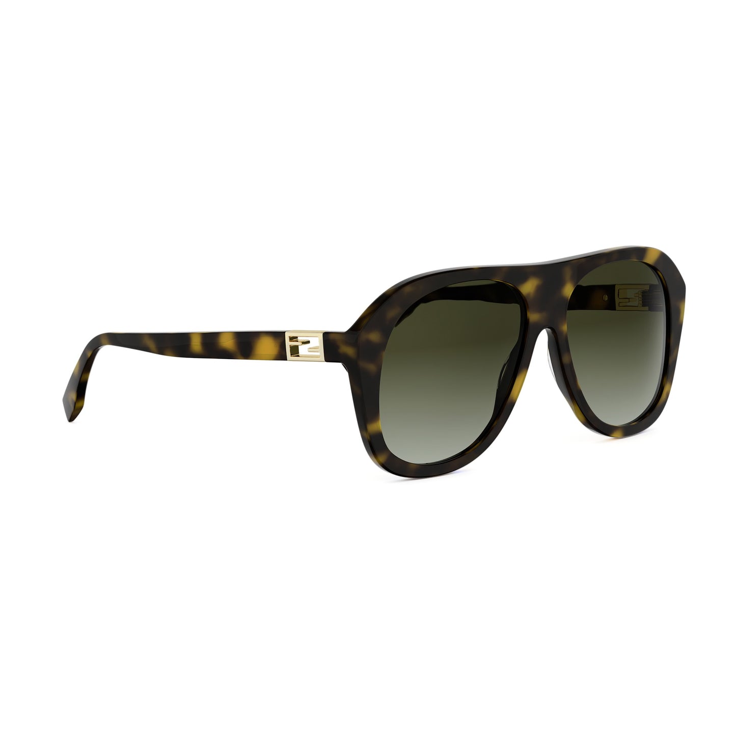 Havana Pilot Acetate Sunglasses