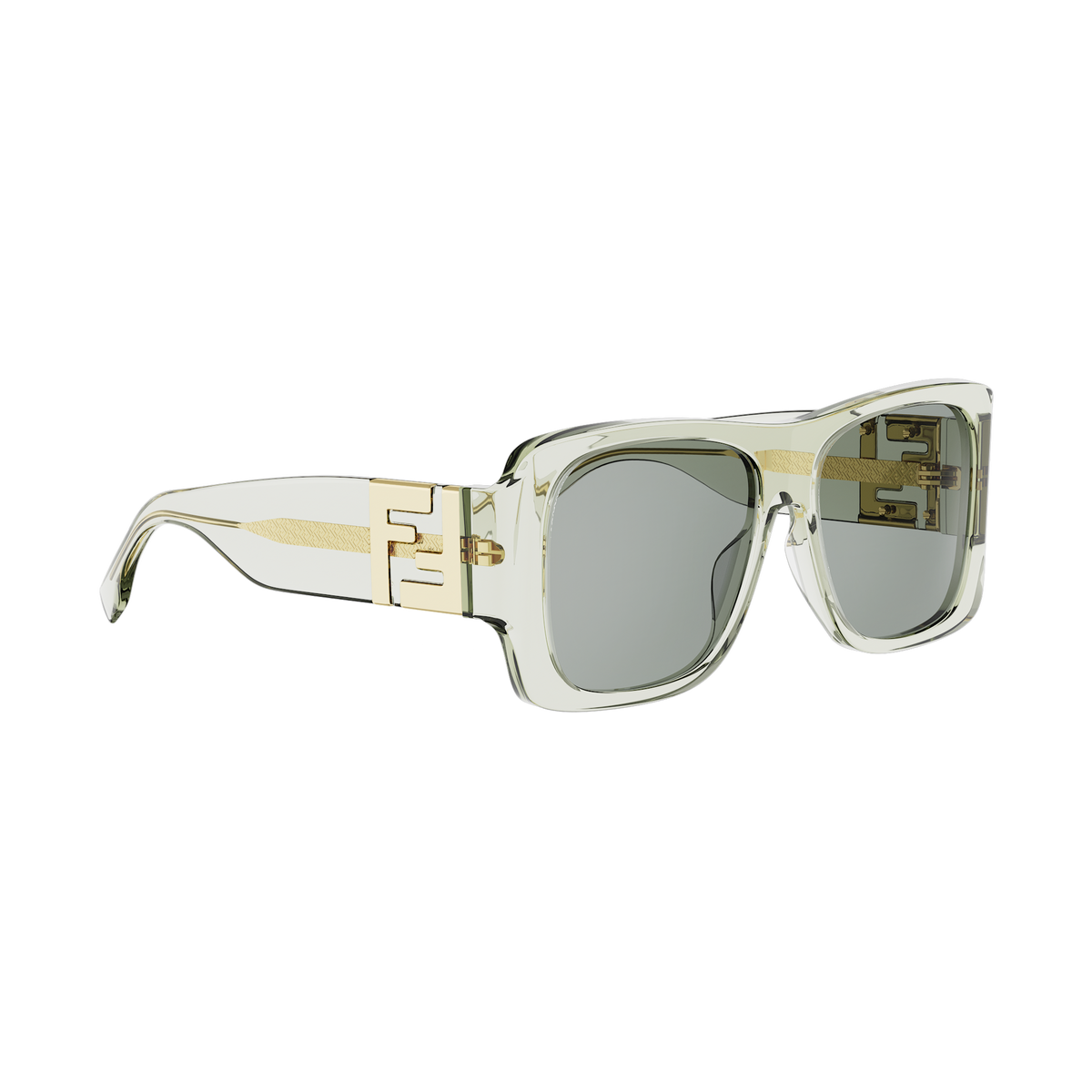 Square Mask Acetate Sunglasses