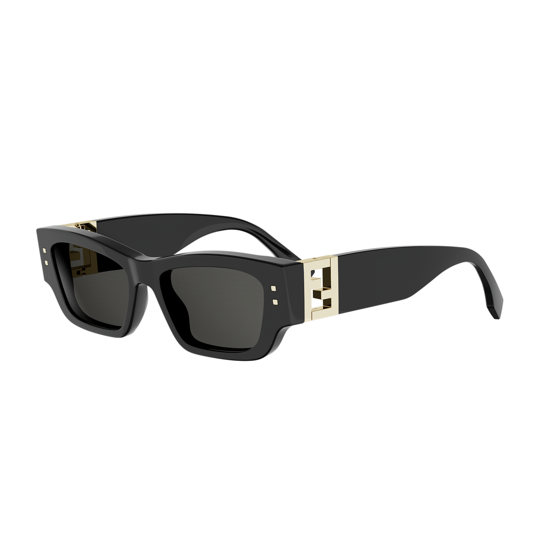 Rectangular Acetate Sunglasses