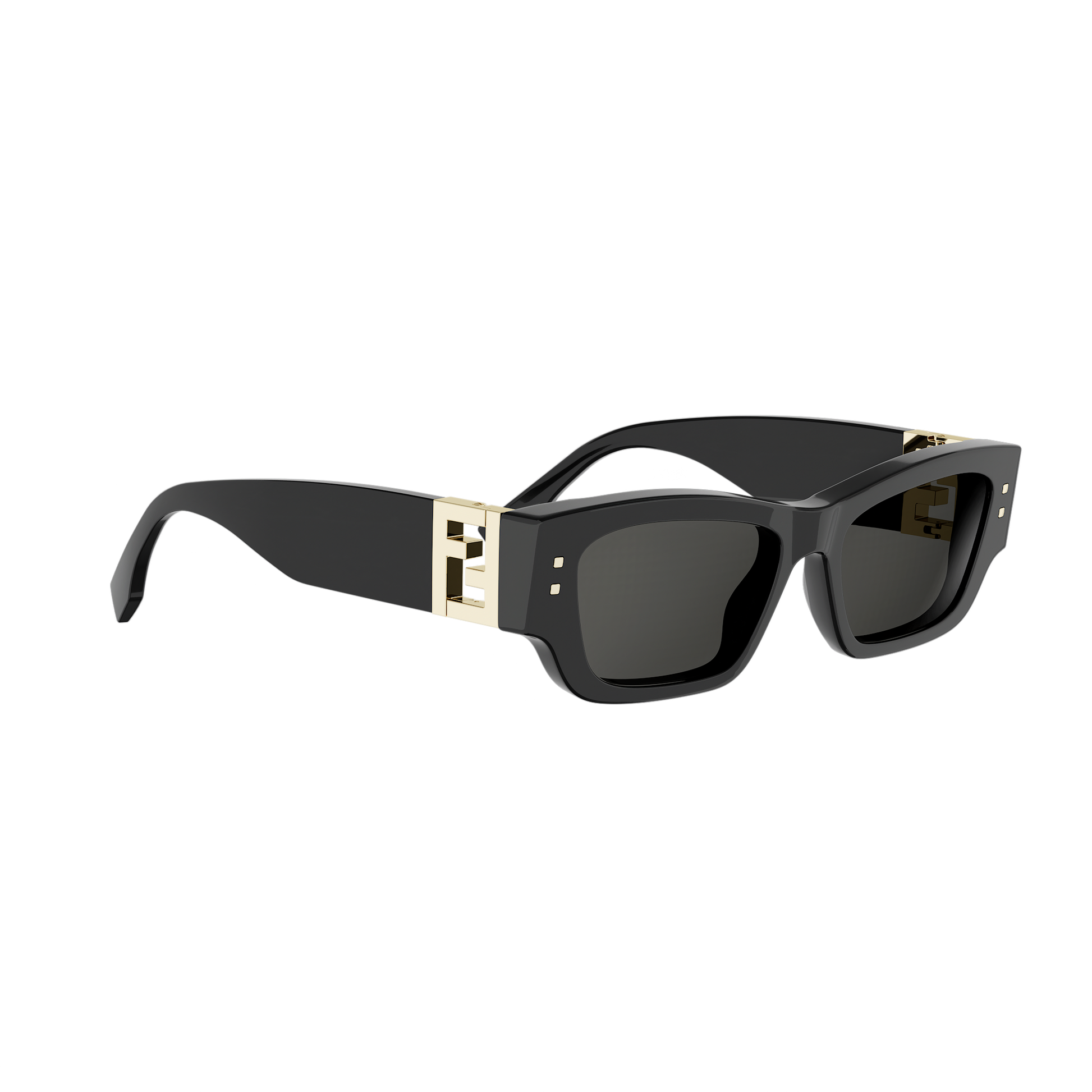 Rectangular Acetate Sunglasses