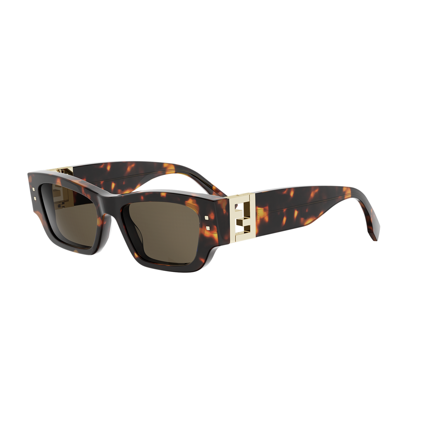 Rectangular Acetate Sunglasses