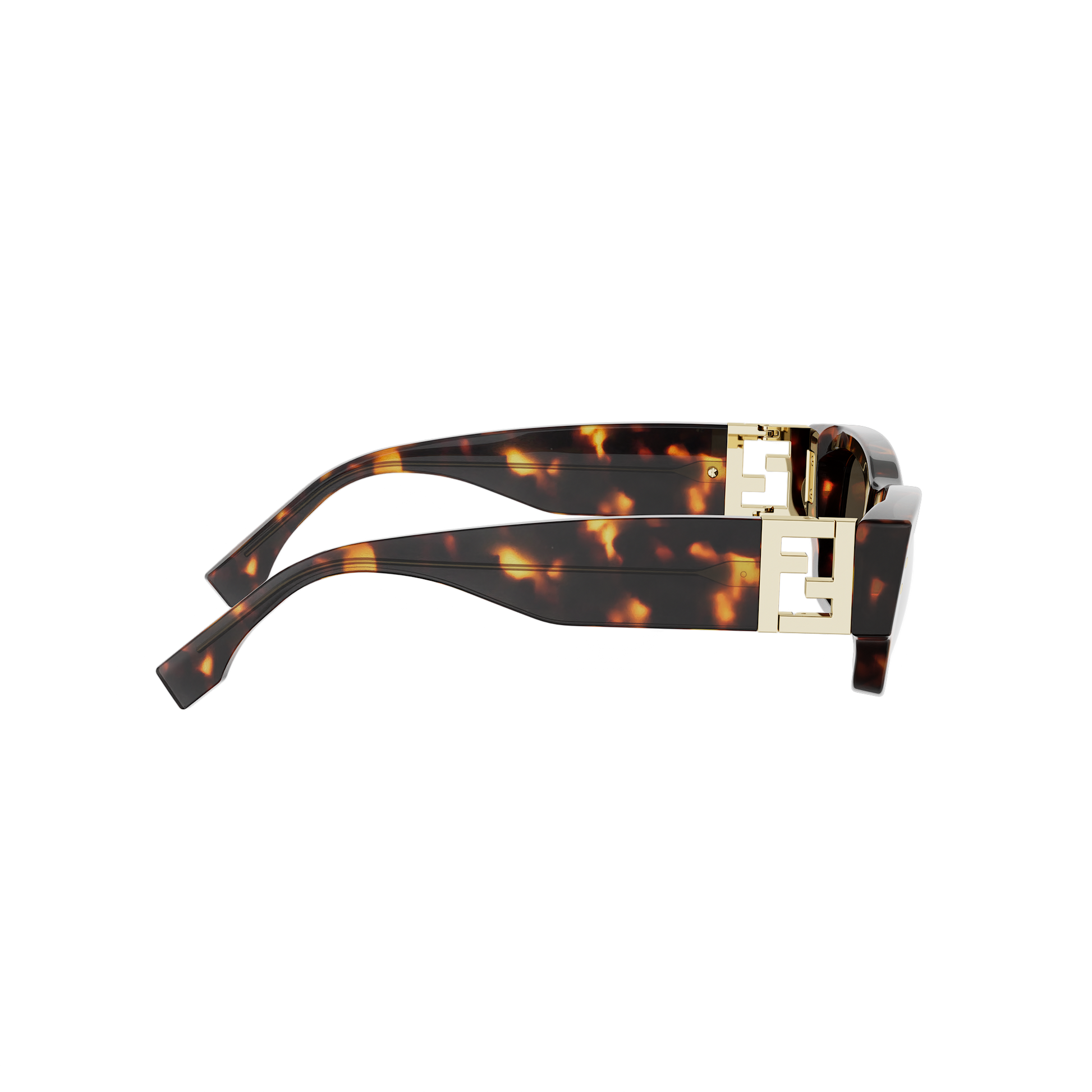 Rectangular Acetate Sunglasses