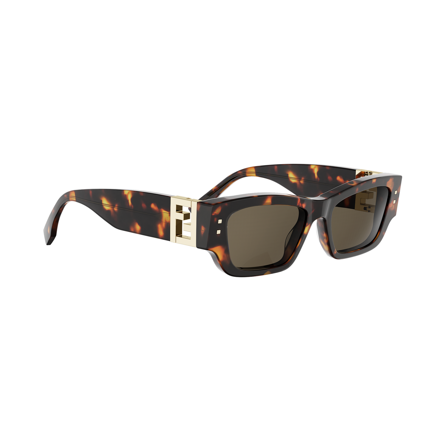 Rectangular Acetate Sunglasses