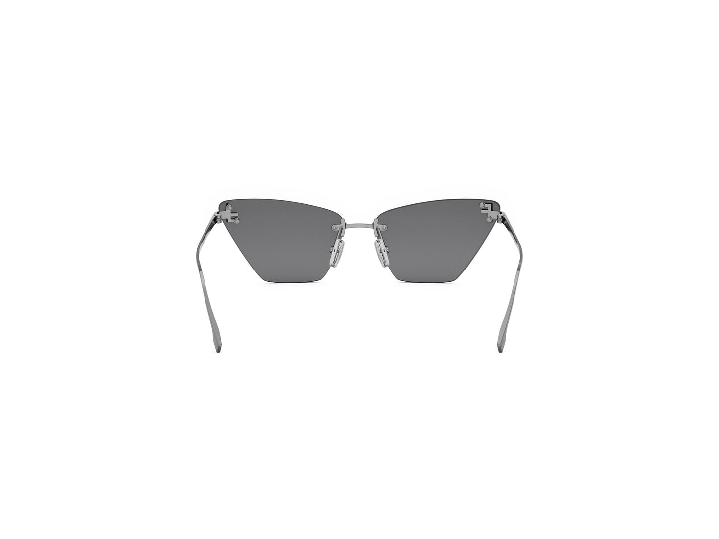 Silver Cat Eye Sunglasses