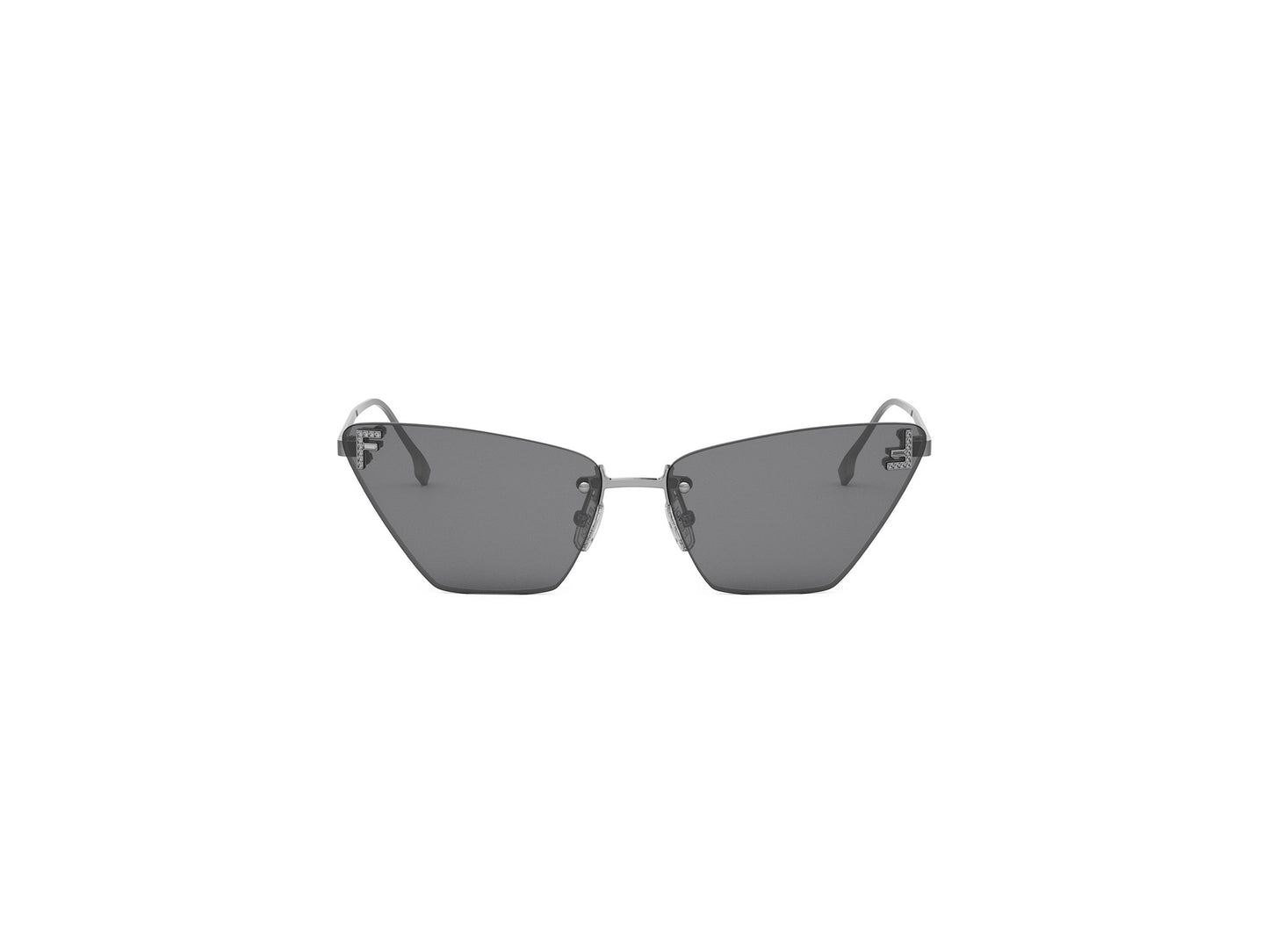 Silver Cat Eye Sunglasses
