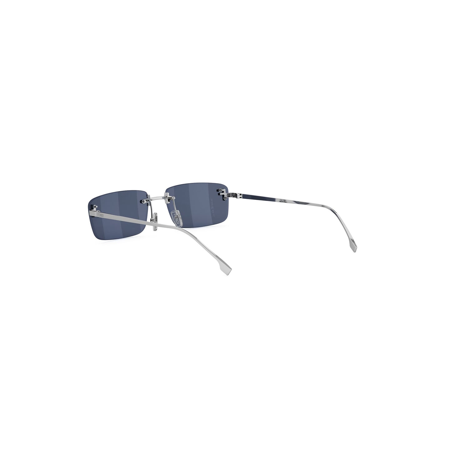 Rectangular Metal Sunglasses