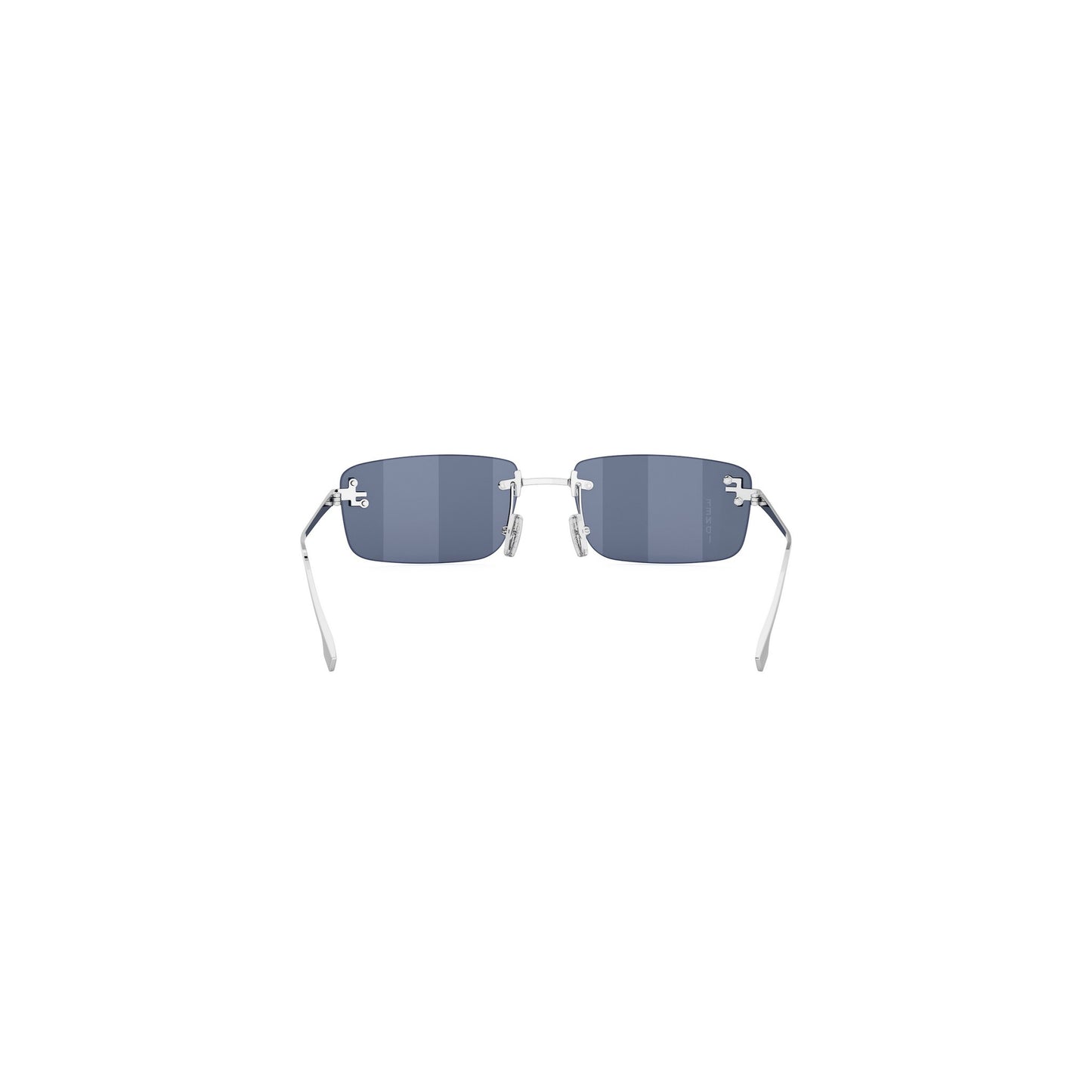Rectangular Metal Sunglasses