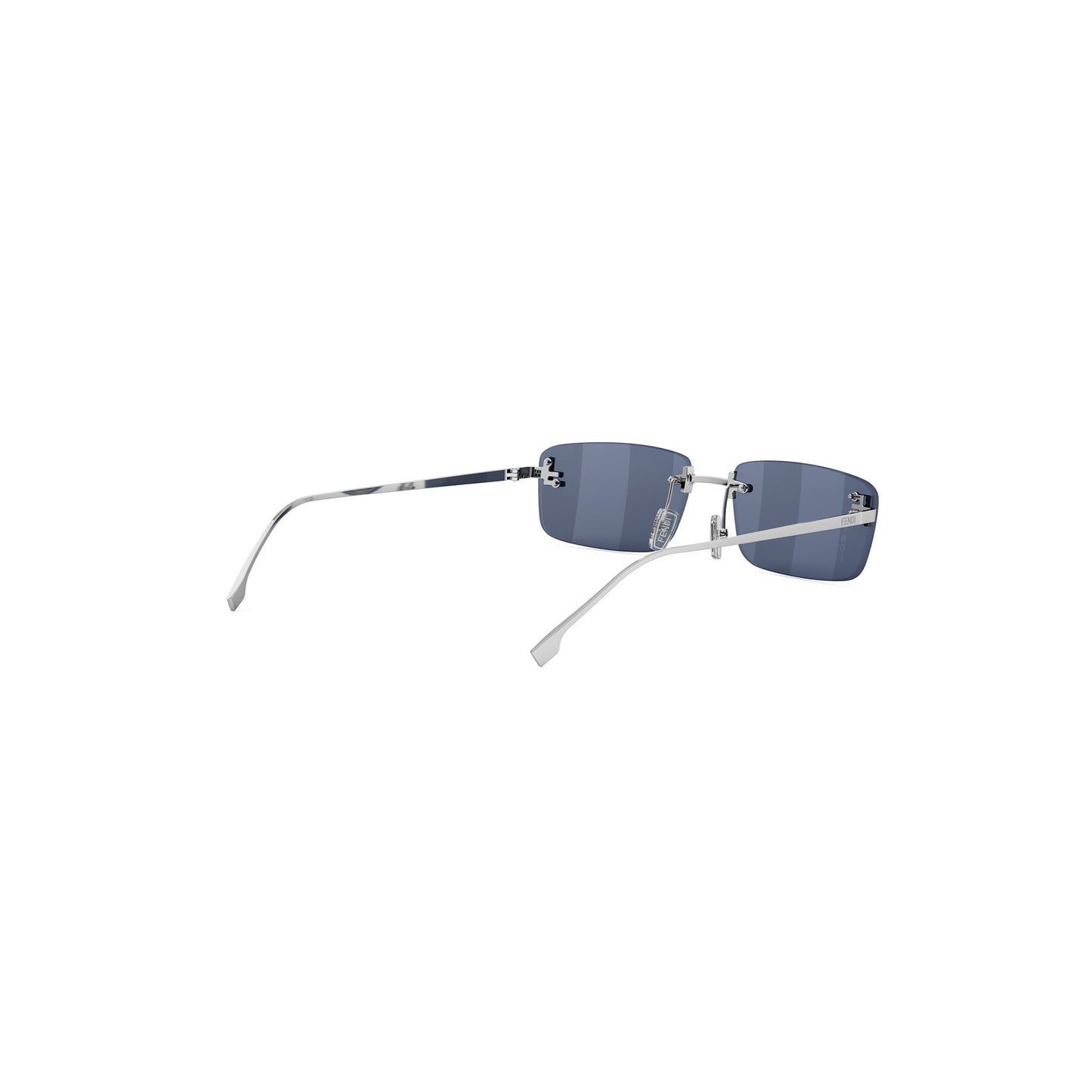 Rectangular Metal Sunglasses