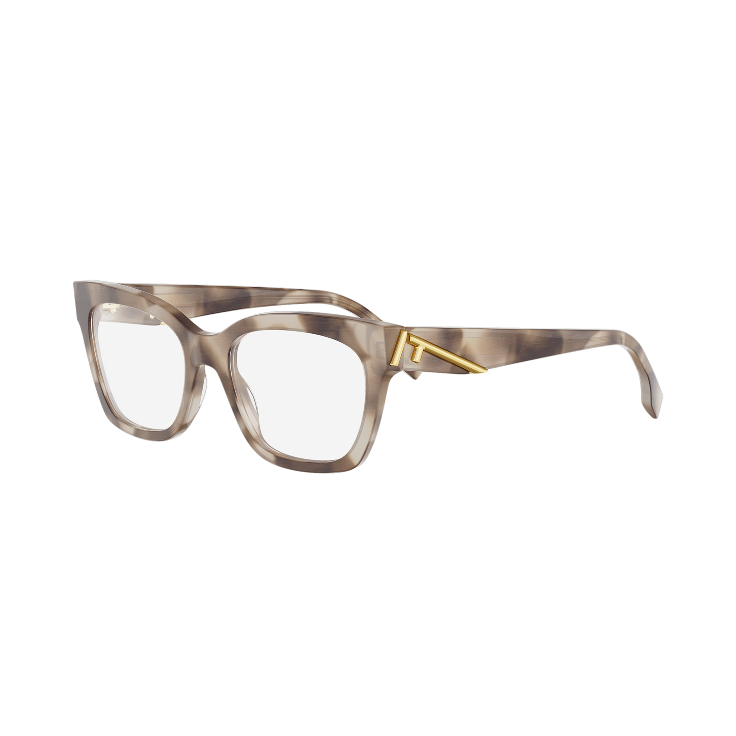 Havana Oval Acetate Eyeglasses